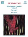 SHOSTAKOVICH: String Quartets Nos. 3 and 5